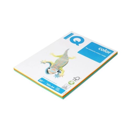 MÁSOLÓPAPÍR IQ A/4 4X25 INTENZÍV SZÍN 80GR