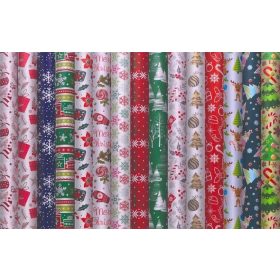 DÍSZCSOMAGOLÓ 2X70 VICTORIA KARÁCSONYI