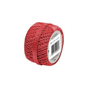 DÍSZZSINÓR 20 M PIROS