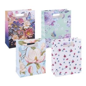 AJÁNDÉKTASAK DONAU 26X32,5X10 VEGYES MINTA