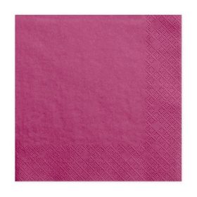 SZALVÉTA MAKI 33X33 20DB/CSG 3 RÉTEGŰ SÖTÉTRÓZSA (FUCHSIA) 2500
