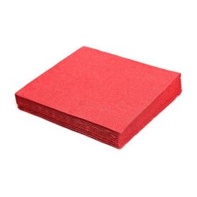 SZALVÉTA MAKI 33X33 20DB/CSG 3 RÉTEGŰ PIROS 700