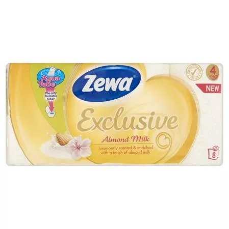 WC PAPÍR ZEWA 8 TEK 4 RÉTEGŰ EXCLUSIVE