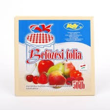 BEFŐZÉSI FÓLIA 17X17 50IV ZENTO