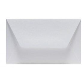 BORÍTÉK NÉVJEGY SELYEMFÉNYŰ EZÜSTFEHÉR