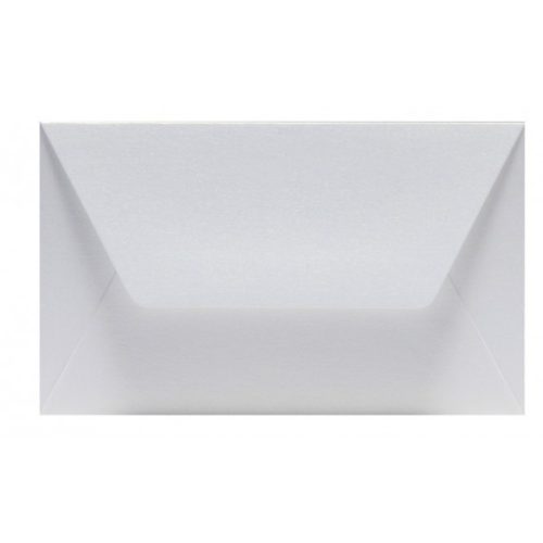 BORÍTÉK NÉVJEGY SELYEMFÉNYŰ EZÜSTFEHÉR