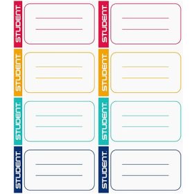 FÜZETCIMKE STUDENT 8 DB-OS