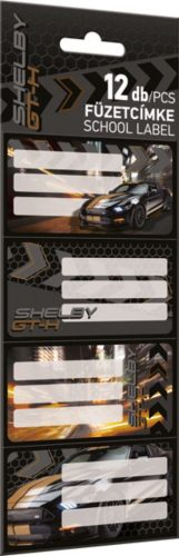 FÜZETCÍMKE LIZZY FORD SHELBY DREAM 22973912