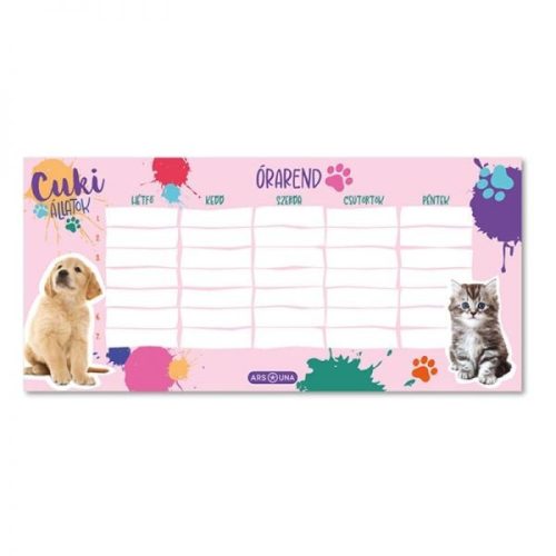 ÓRAREND ARS UNA CUKI ÁLLATOK