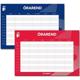 ÓRAREND STUDENT A/5