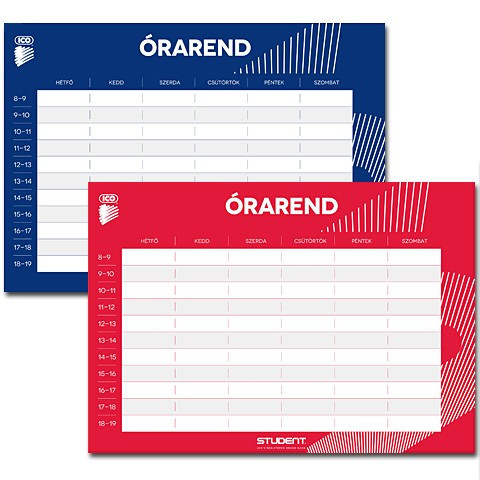 ÓRAREND STUDENT A/5