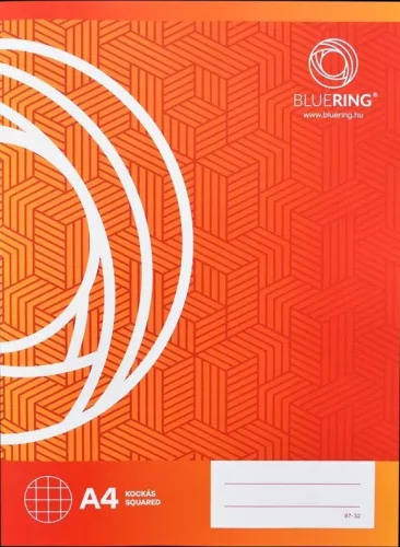 FÜZET 87-32 BLUERING KOCKÁS