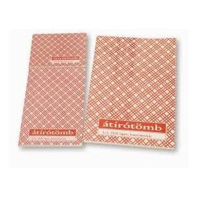 ÁTÍRÓTÖMB A/5 3X50 ÖNÁTÍRÓ SILVERBALL