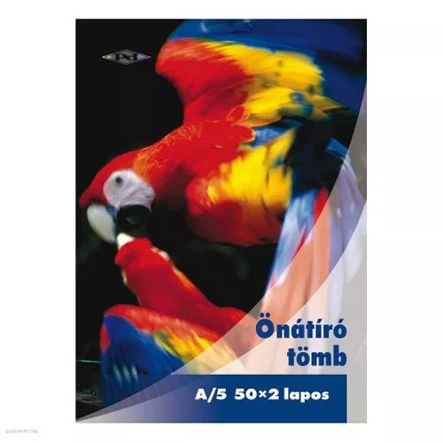 ÁTÍRÓTÖMB A/5 2X50 ÖNÁTÍRÓS PÁTRIA