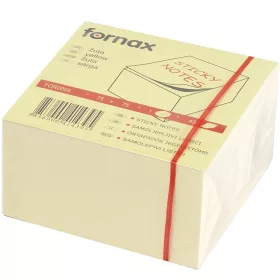 ÖNT.JEGYZET 75X75MM 450 LAPOS SÁRGA FORNAX