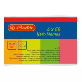   ÖNT.JEGYZET 20*50/4*50 NEON (OLDALJELÖLŐ) 00790642 HERLITZ