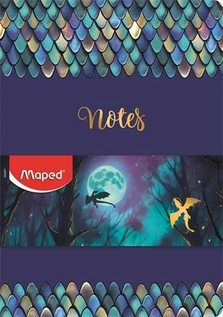 MAPED JEGYZETFÜZET  TŰZÖTT  A5  VONALAS  „DRAGON SÁRKÁNY”