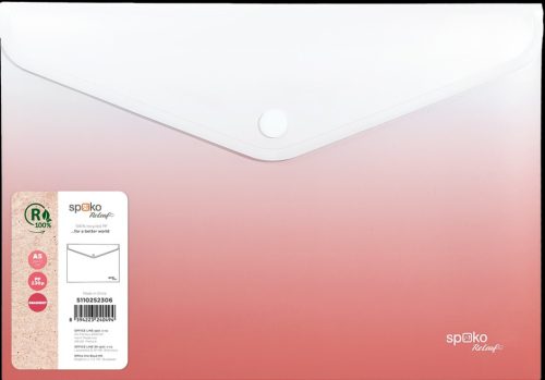 IRATTASAK SPOKO A/5  PATENTOS 24X17CM GARDIENT RÓZSASZÍN