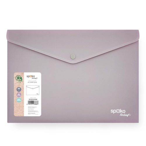 IRATTASAK SPOKO A/5  PATENTOS 24X17CM LILA