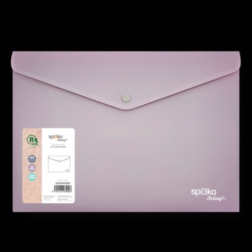 IRATTASAK A/4 PATENTOS SPOKO 33X23,5CM METÁL LILA