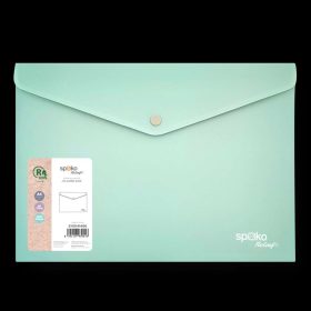 IRATTASAK A/4 PATENTOS SPOKO 33X23,5CM METÁL ZÖLD