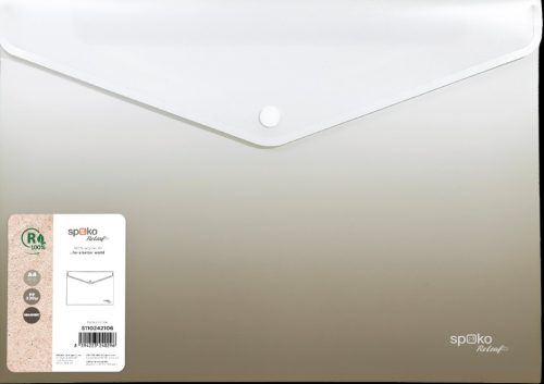 IRATTASAK A/4 PATENTOS SPOKO 33X23,5CM GRADIENT SZÜRKE