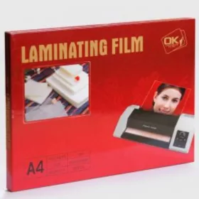 LAMINÁLÓ FÓLIA A/4. 250 MICR.