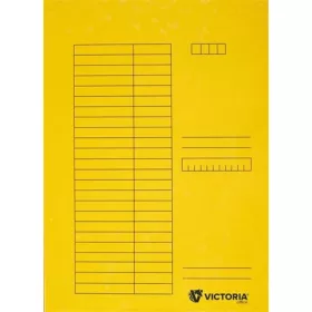 OKMÁNYTARTÓ A/4 SZÍNES VICTORIA SÁRGA