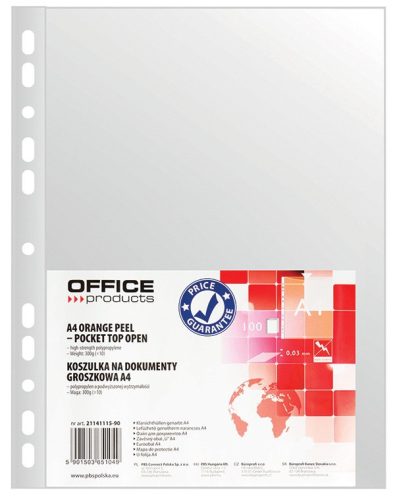 GENOTHERM LEFŰZHETŐ OFFICE PRODCTS A/4 30 MIC NARANCSOS