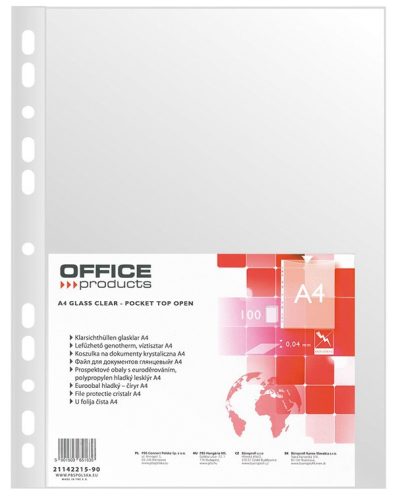 GENOTHERM LEFŰZHETŐ OFFICE PRODCTS A/4 30 MIC NARANCSOS