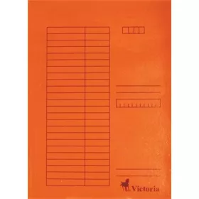 OKMÁNYTARTÓ A/4 SZÍNES VICTORIA NARANCS