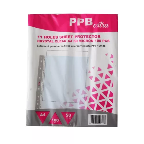 GENOTHERM LEFŰZHETŐ A4, 50 MICRON VÍZTISZTA PPB EXTRA100 DB/CSOMAG