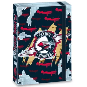 FÜZETBOX ARS UNA  A/4 FLYING SHARKS