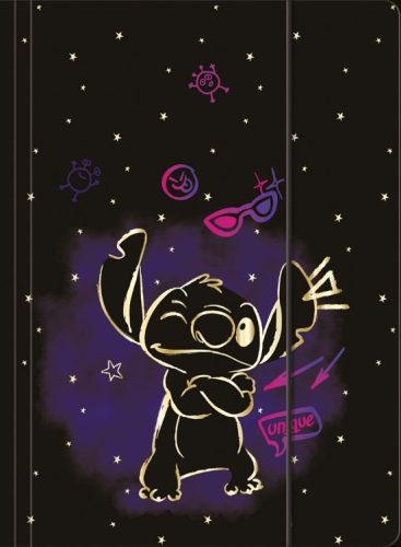 GUMIS MAPPA STITCH GOLD 3 A/4 KARTON COLORINO