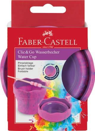 ECSETTÁL FABER-CASTELL MÁRVÁNY RÓZSA BŐVITHETŐ 18 15 27
