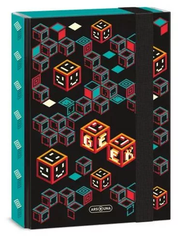 FÜZETBOX A/5 ARS UNA GEEK