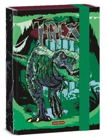FÜZETBOX A/5 ARS UNA T-REX