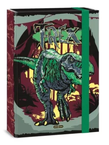 FÜZETBOX ARS UNA  A/4 T-REX
