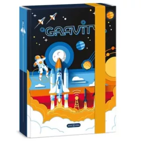FÜZETBOX ARS UNA  A/4 GRAVITY