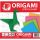 ORIGAMI PAPÍR 20X20 20DB/CSG SÜNI ICO