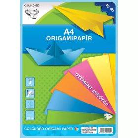 ORIGAMI A/4 10 LAPOS GYÉMÁNT