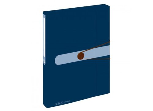 FÜZETBOX A/4 HERLITZ PP EASY ORGA TO GREEN BLAU