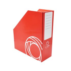 IRATPAPUCS BLUERING 9CM  FÓLIÁZOTT PIROS