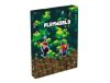 FÜZETBOX A/5 PLAYWORLD ZÖLD/BARNA (MINECRAFT)