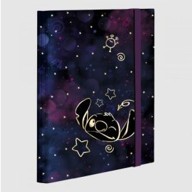 FÜZETBOX GUMIS STITCH GOLD A/4 KARTON COLORINO