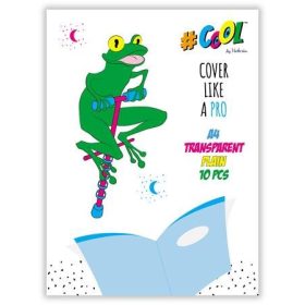 FÜZETBORITÓ COLL BY VICTORIA A/4 ÖNTAPADÓS VÍZTISZTA 10DB/CSG