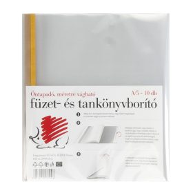   TANKÖNYVBORÍTÓ A/5 ÖNTAPADÓS SÜNI PRÉMIUM 90 MIC 10DB/CSG