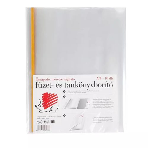 TANKÖNYVBORÍTÓ SÜNIS ÖNTAPADÓS A/5 10DB/CSG