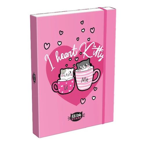 FÜZETBOX A/4 LIZZY 2024 HEART KITTY 24128403