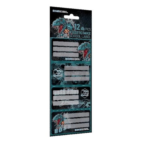 FÜZETCÍMKE LIZZY DINO COOL BOSS 24150802